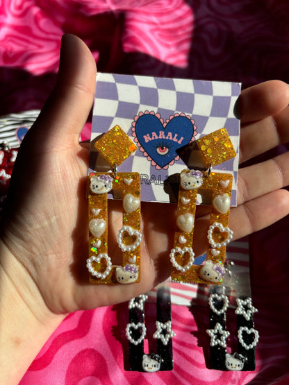 Pendientes Kitty Large