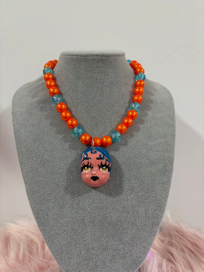 Collar Lady Naranja